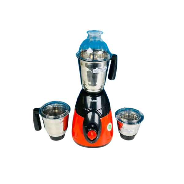 Kiam BL-2200 3-in-1 Mixer Grinder -850W (Red Black)