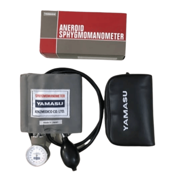 Yamasu 500 CE Aneroid Sphygmomanometer Kit – Manual BP Monitor (Made in Japan)