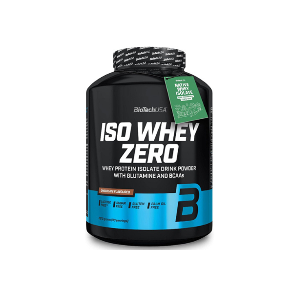 BioTech USA ISO Zero Whey Protein Isolate - 100% Native Whey