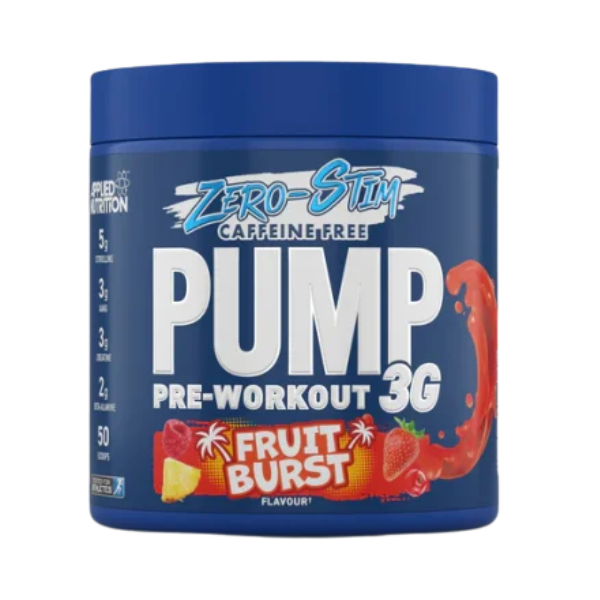 Pump 3G Zero Stim Caffeine Free Pre-Workout Fruit Burst