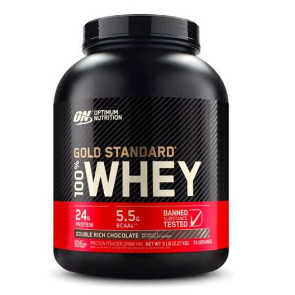 Gold Standard 100% Whey Protein Double Rich Chocolate 5 lbs